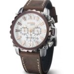 Reloj AQUASTAR Niza para hombres con fondo acero a rosca